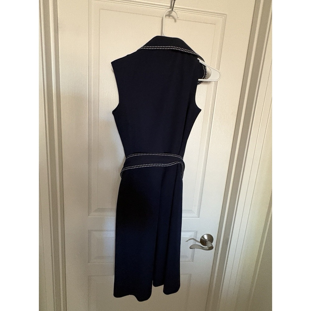 Breli originals women's dress made USA Size 12 button down waist belt vintage - Picture 7 of 7